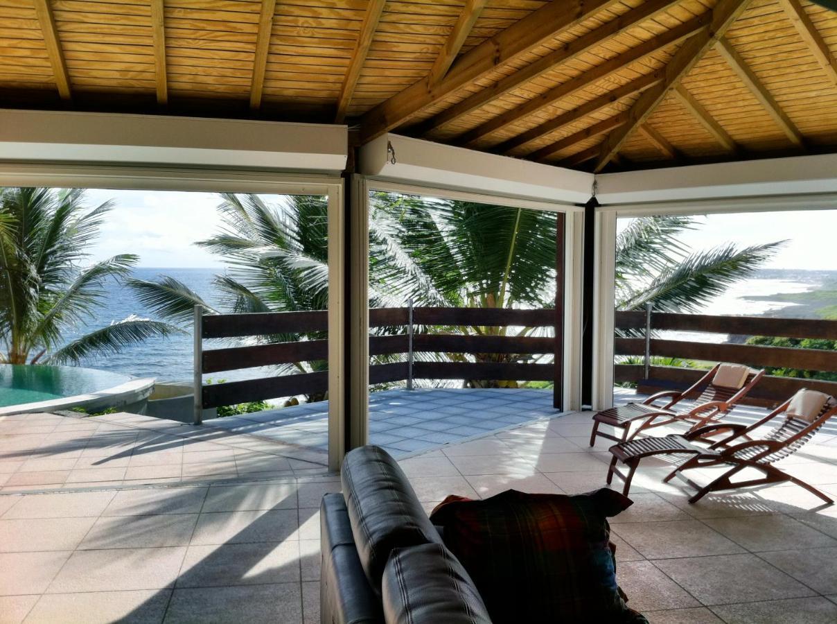 Wild Paradise: Villa Vue Mer Piscine A Debordement Le Moule Exteriör bild